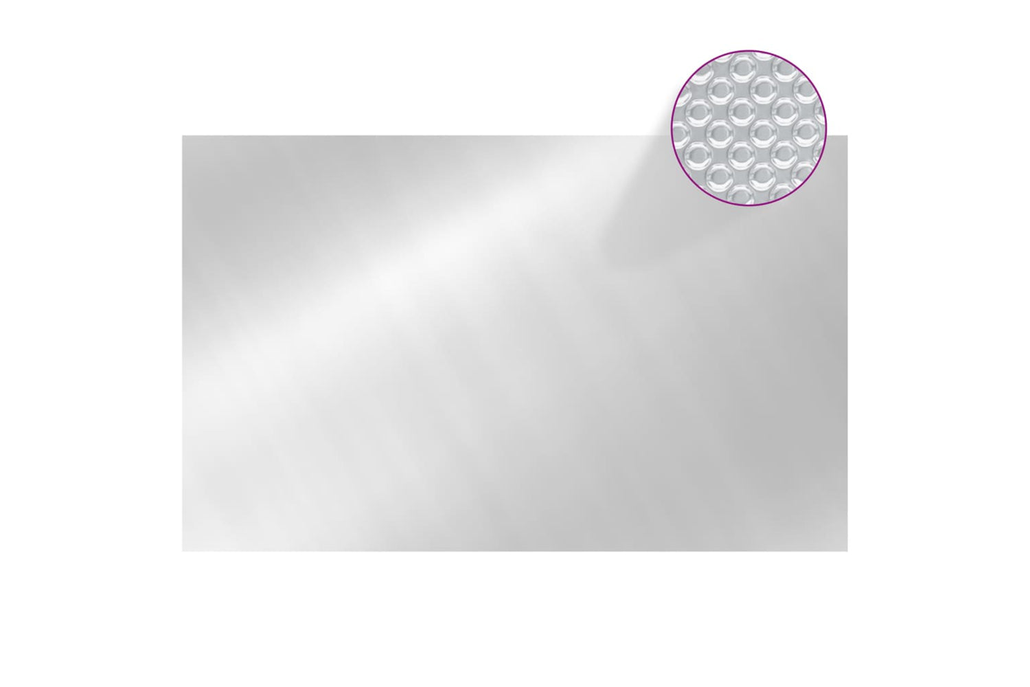 vidaXL 93103 Rectangular Pool Cover 800x500cm Pe Silver-2