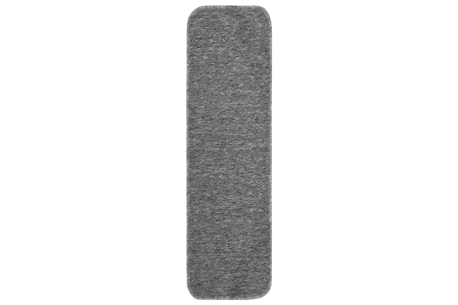 Vidaxl Anti Slip Stair Mats 15 Pcs 75x20 Cm Grey Rectangular-2