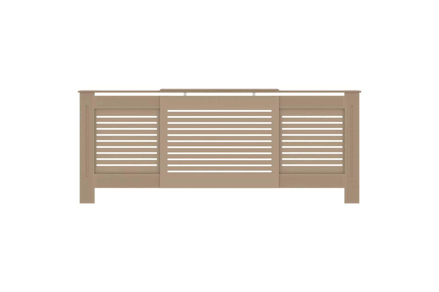 vidaXL Mdf Radiator Cover 205cm-3