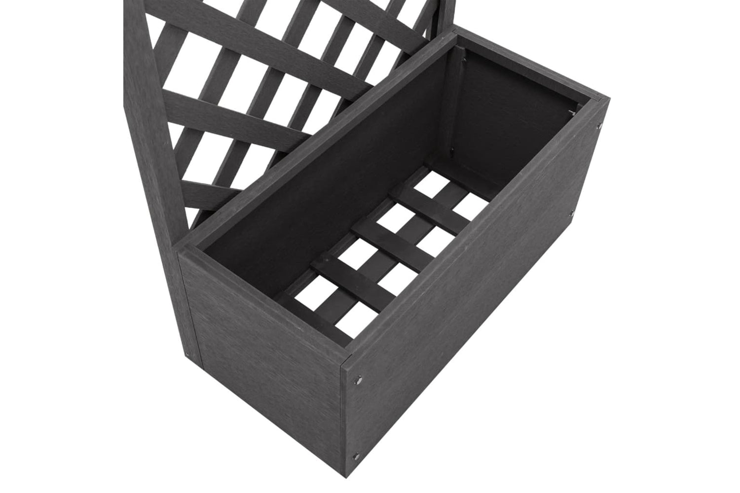 vidaXL 149023 Trellis Planter 65x30x135cm Wpc-5
