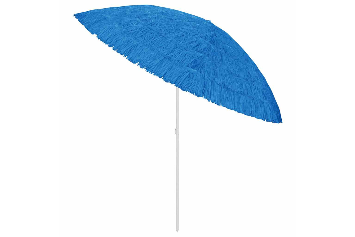 vidaXL 314696 Hawaii Beach Umbrella Blue 300cm-3