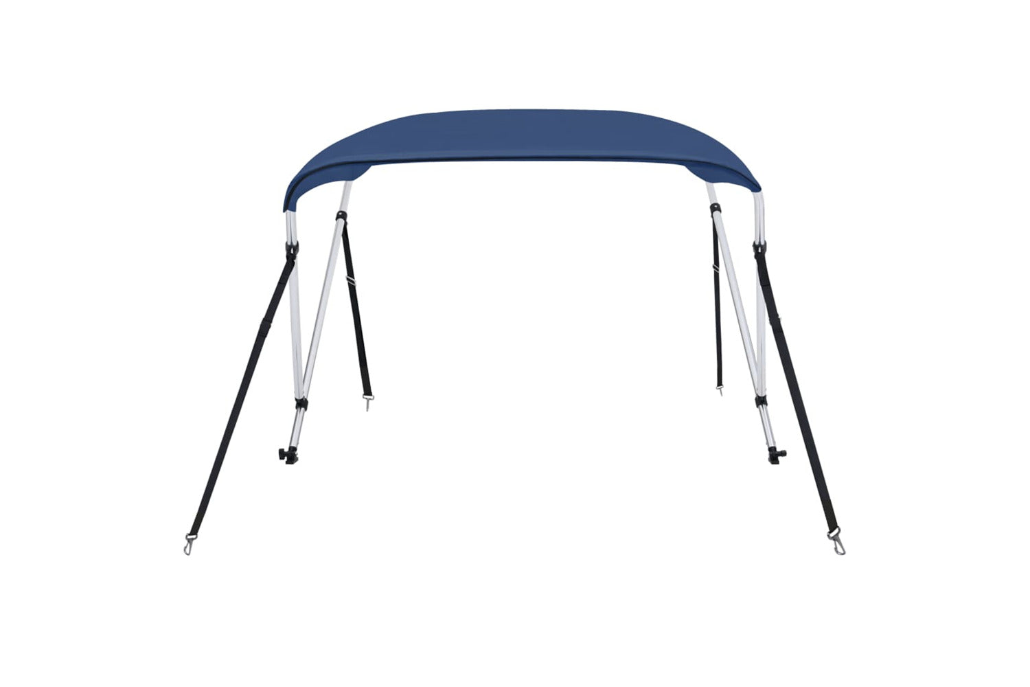 vidaXL 93126 2 Bow Bimini Top Navy Blue 150x120x110cm-3