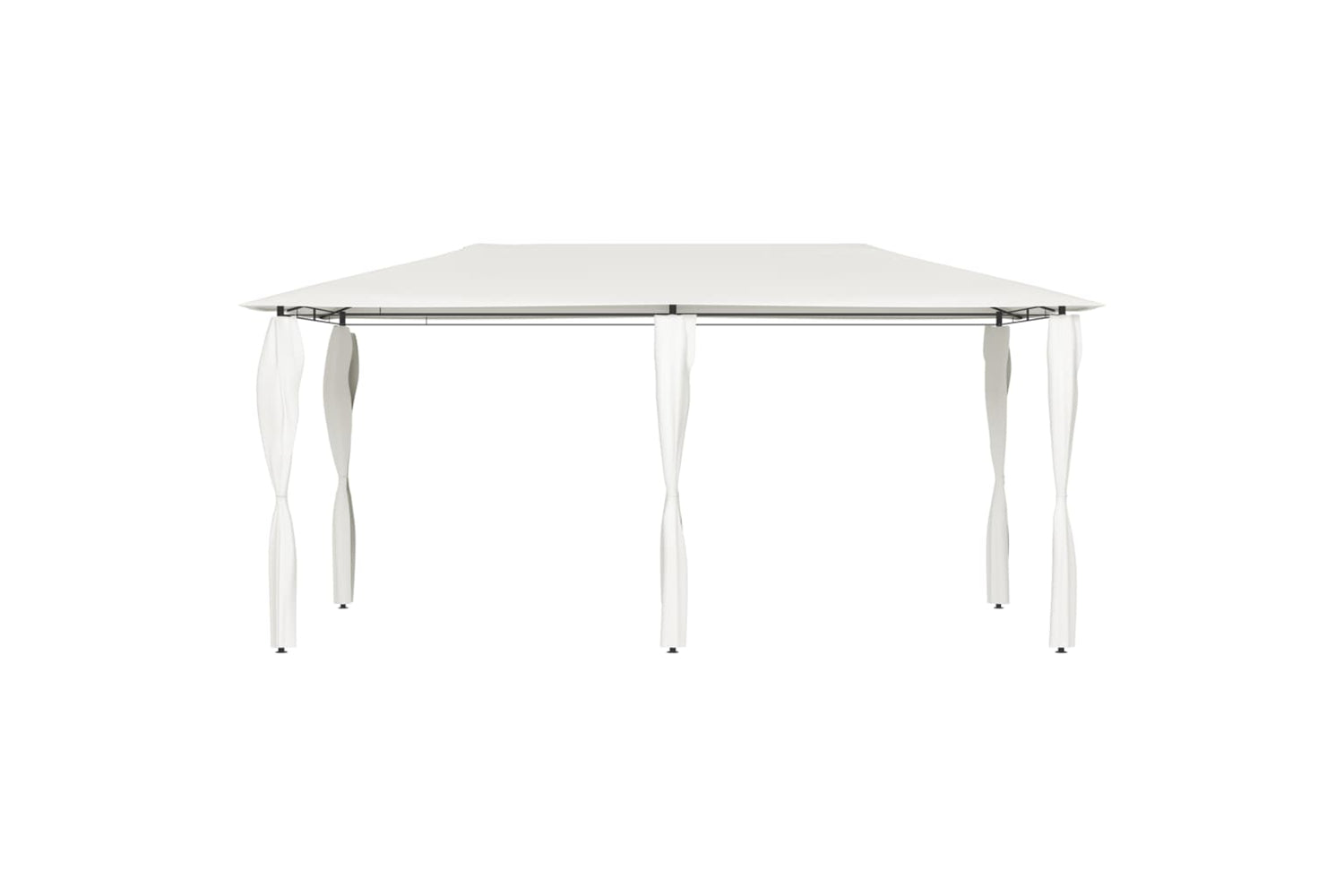 Vidaxl Gazebo With Post Covers 2.98x5.3x2.59 M Cream 160 G/mÂ²-2