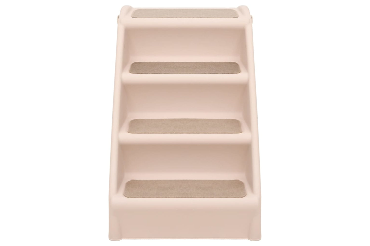 vidaXL 170984 Folding Dog Stairs Cream 62x40x49.5cm-2