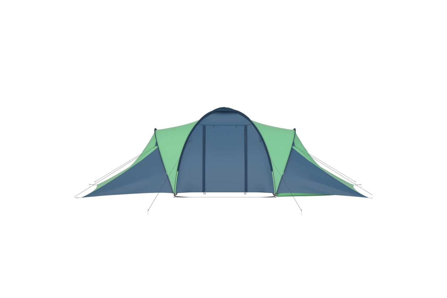 Vidaxl 93184 Camping Tent 6 Persons Blue And Green-2
