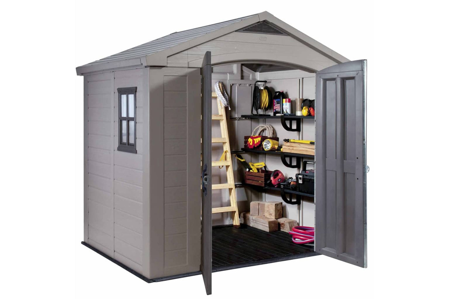 Keter 418554 Garden Shed Factor 86 Beige-3