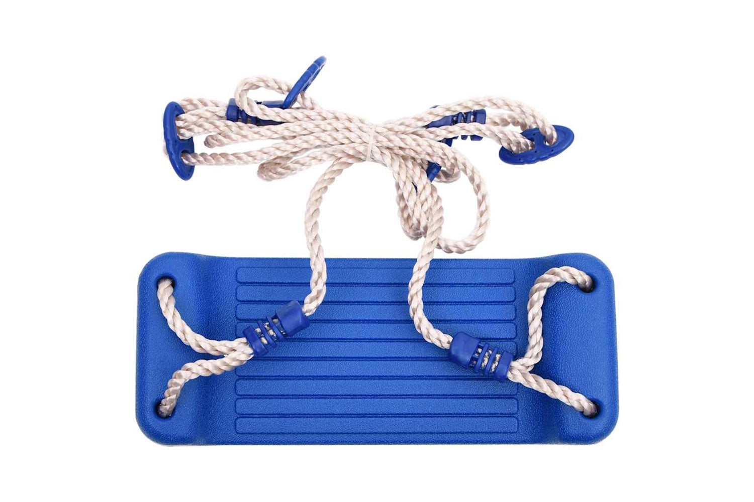 Vidaxl Swing Seats With Ropes 2 Pcs Blue 37x15 Cm Polyethene-3