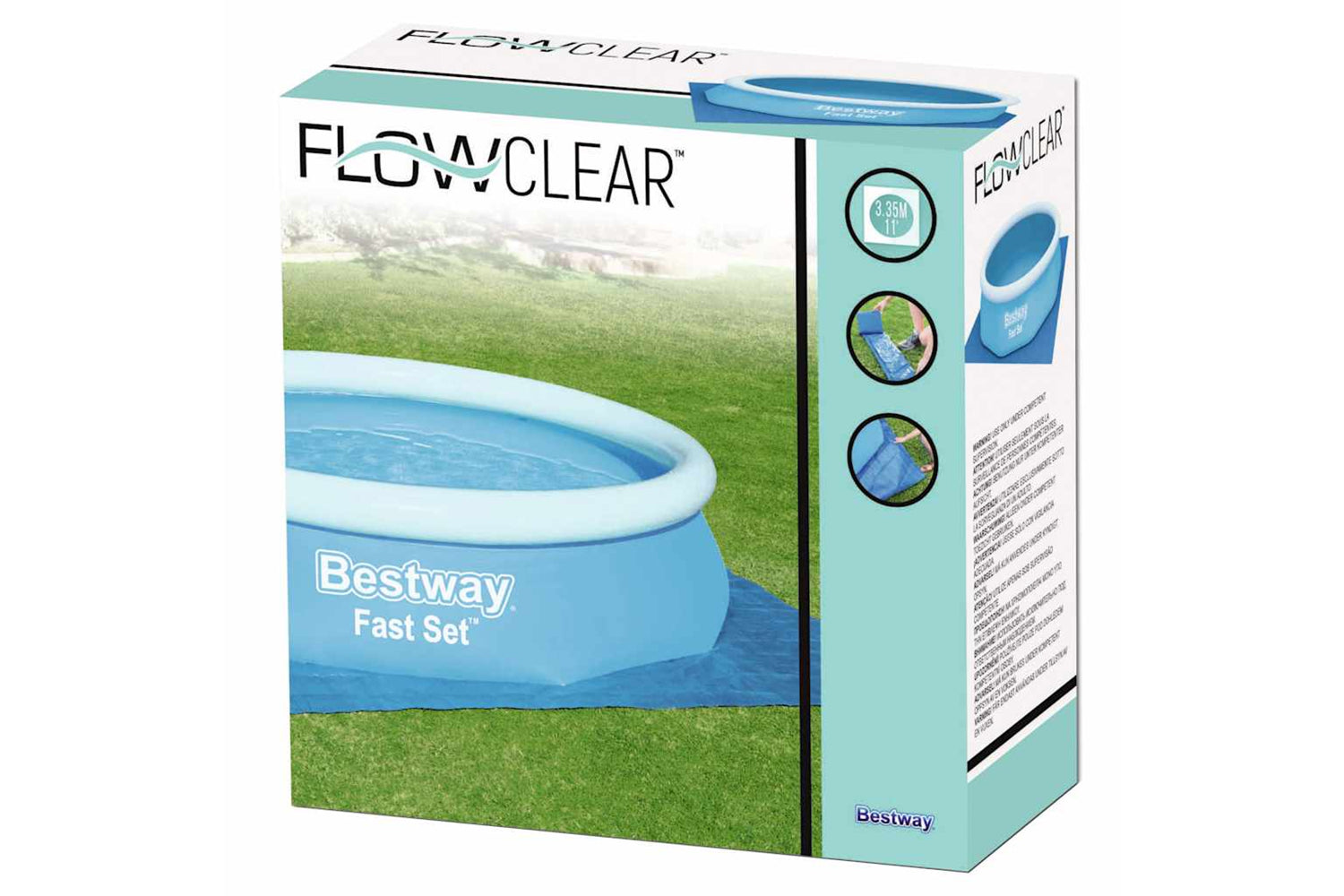 Bestway 92092 Pool Ground Cloth Flowclear 335x335 Cm-8