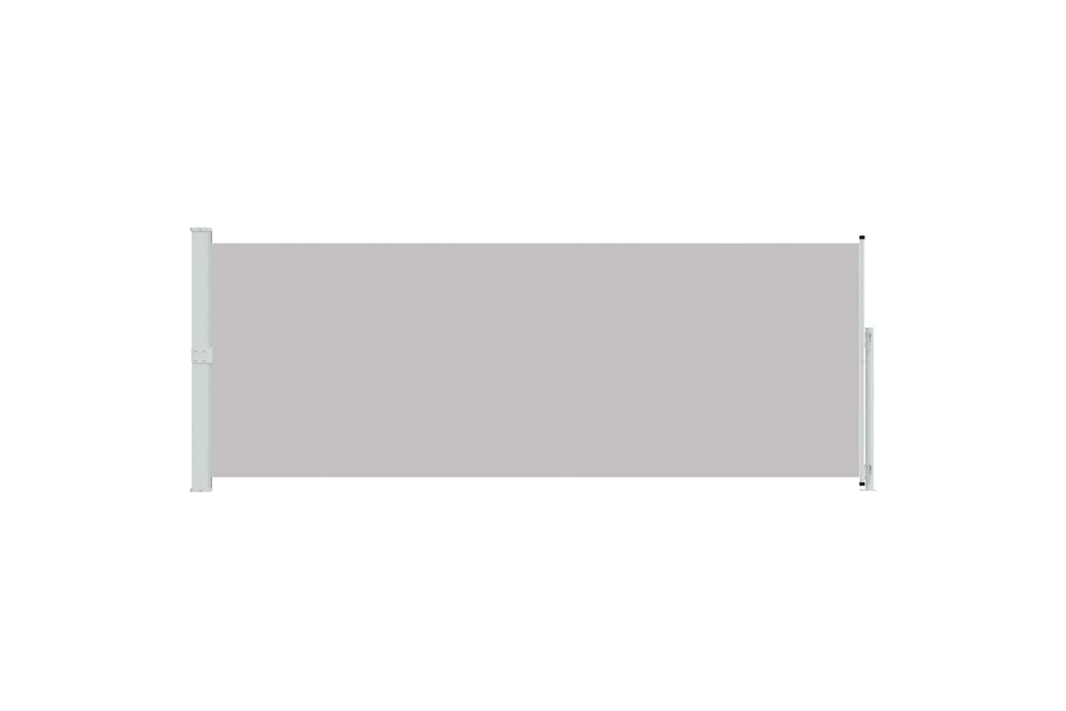 vidaXL 313407 Patio Retractable Side Awning 180x500cm Grey-3