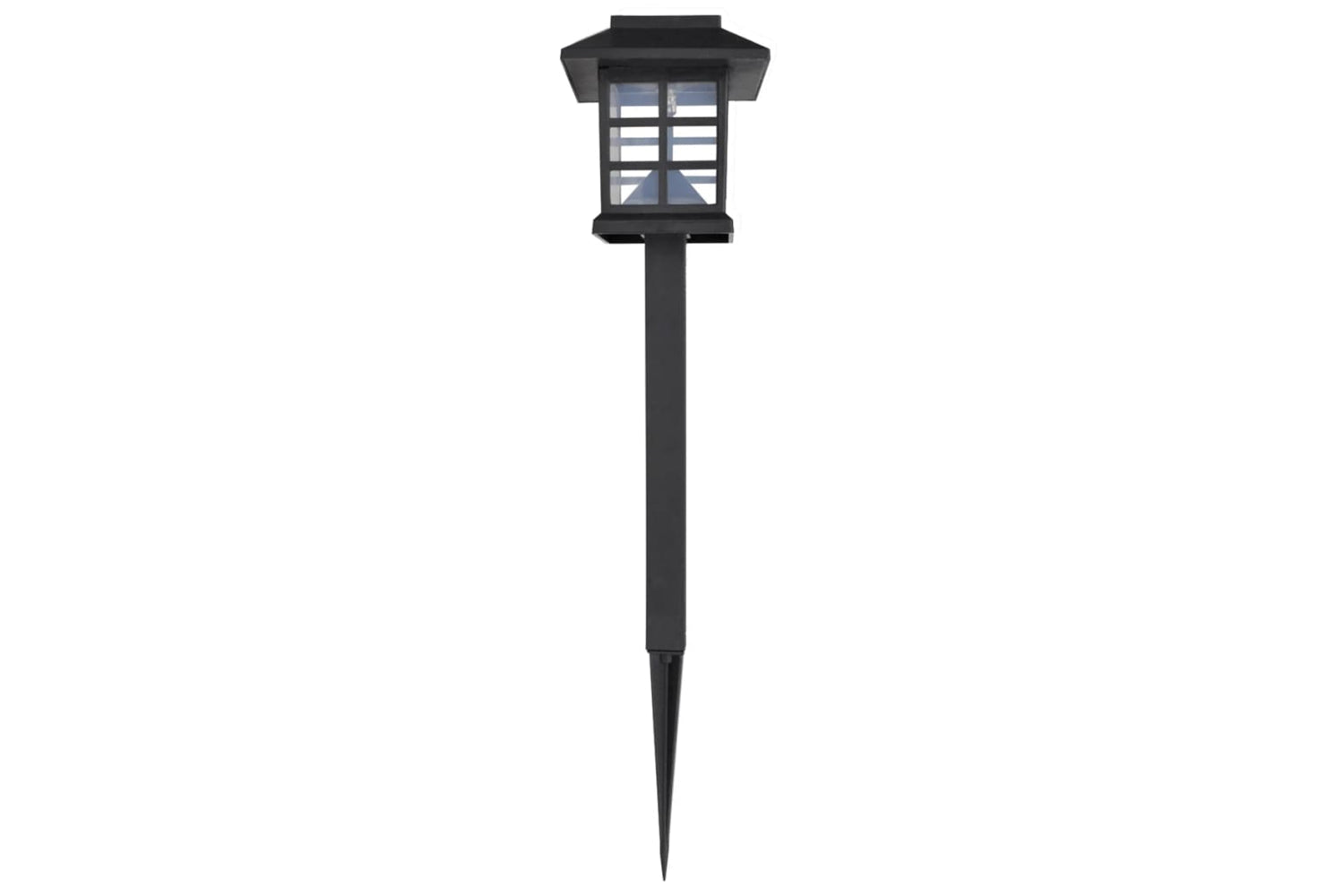 vidaXL 41161 Outdoor Solar Lamp Led Light 12 Pcs Spike 8.6 X 8.6 X 38cm-2