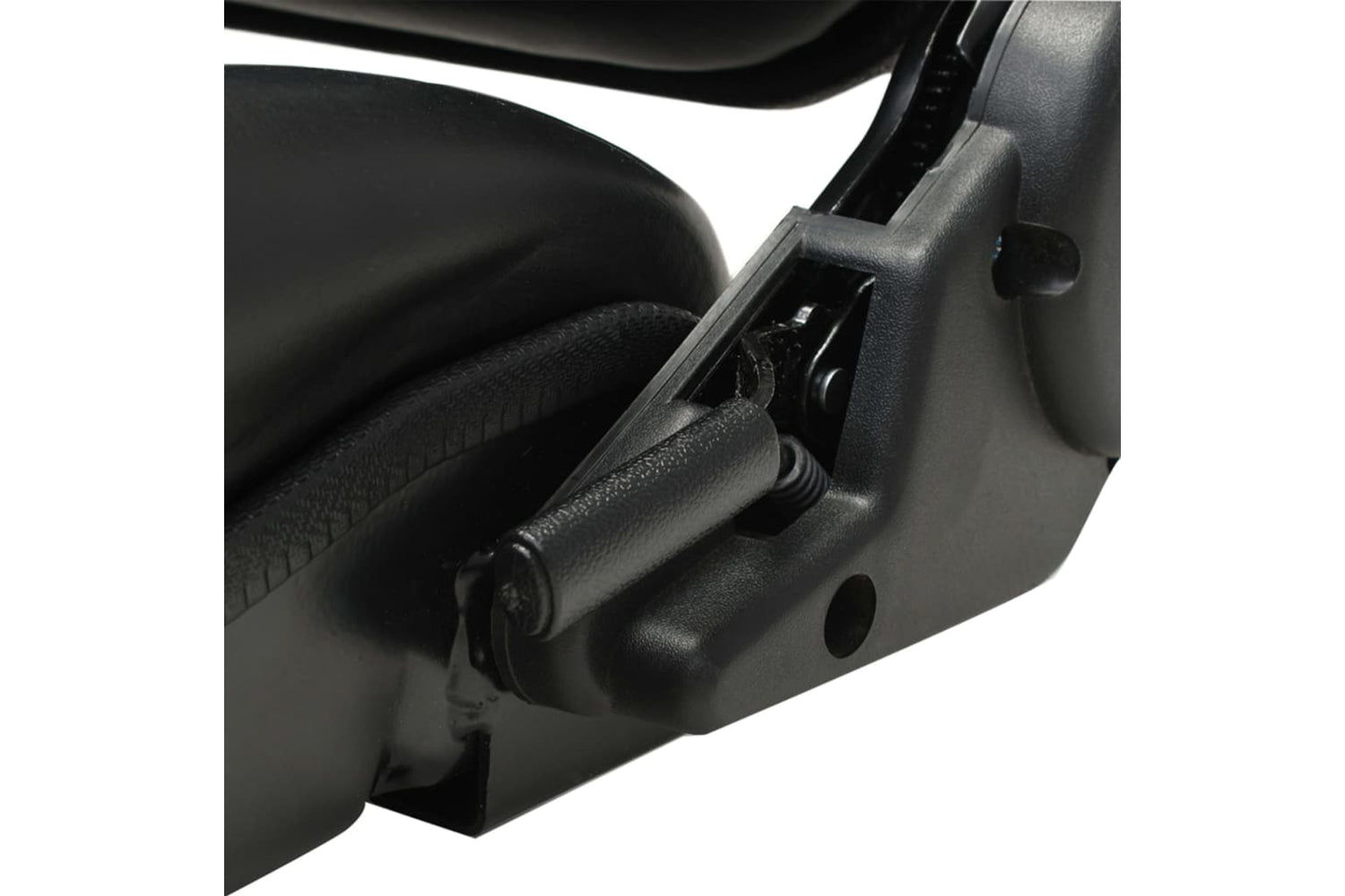 Vidaxl 142318 Forklift & Tractor Seat With Adjustable Backrest Black-6