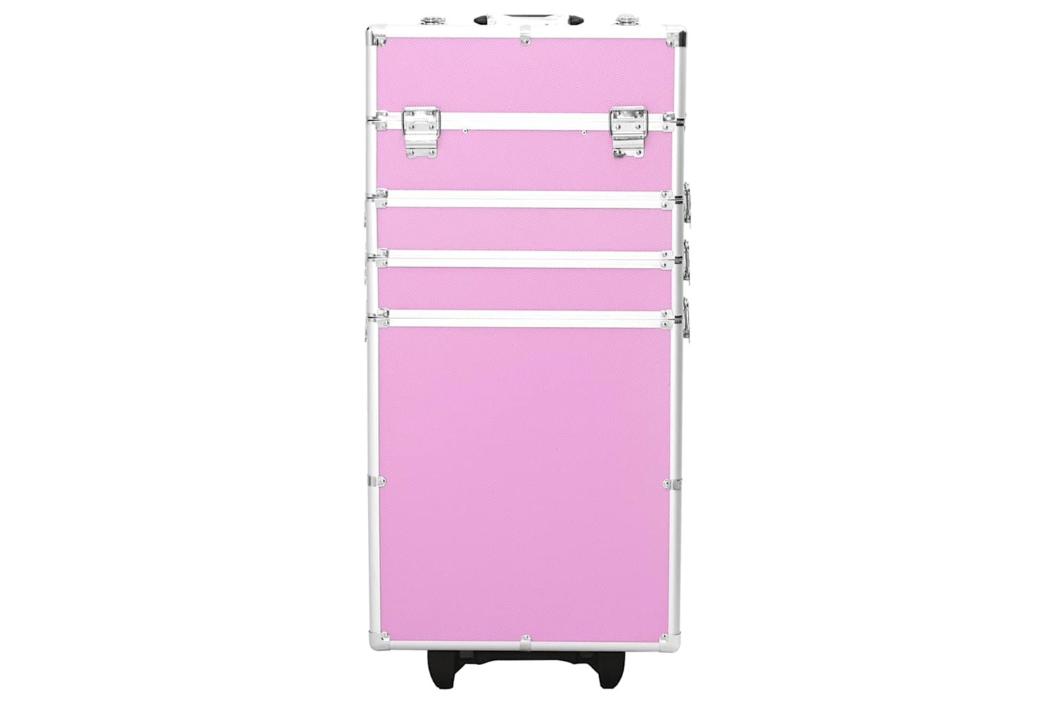 Vidaxl - 91816 Make-up Trolley Aluminium Pink-2