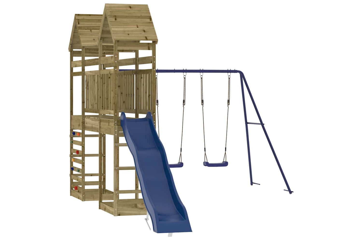 Vidaxl - 3156936 Outdoor Playset Impregnated Wood Pine-2