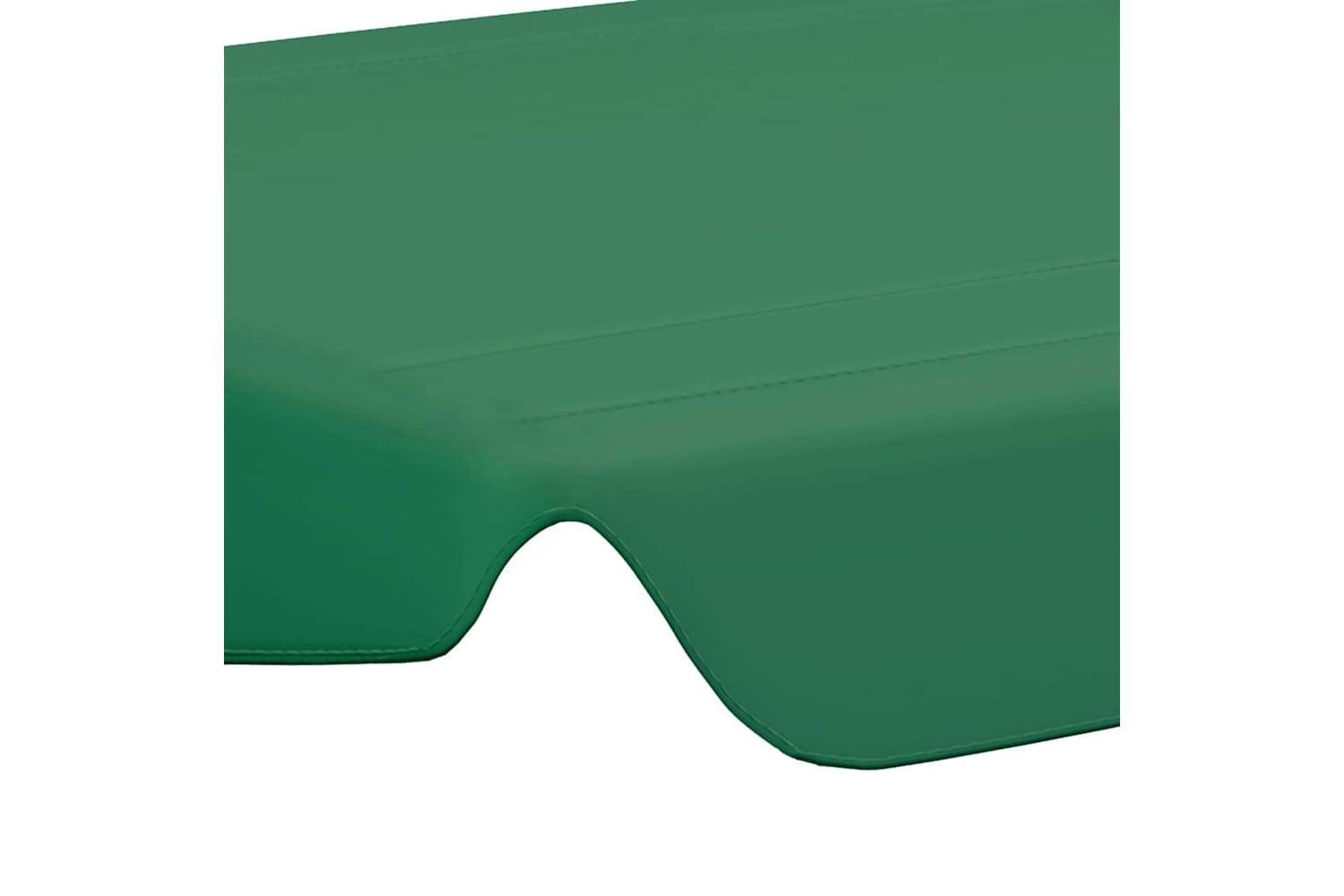 Vidaxl Replacement Canopy For Garden Swing Green 150/130x105/70 Cm-4
