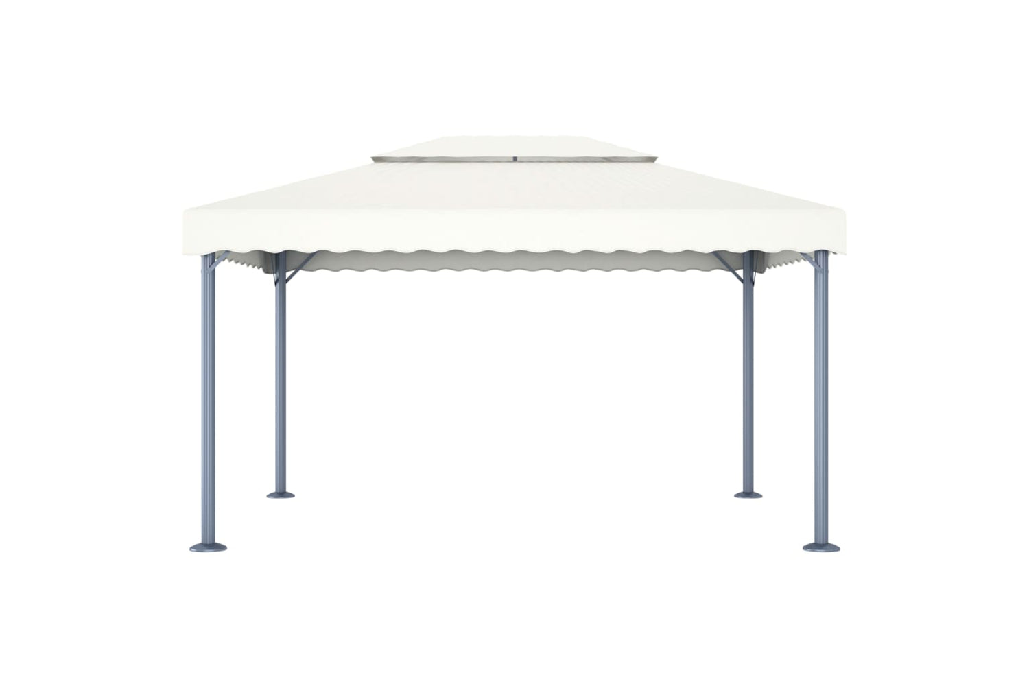 vidaXL 48062 Gazebo 400x300cm Cream Aluminium-2