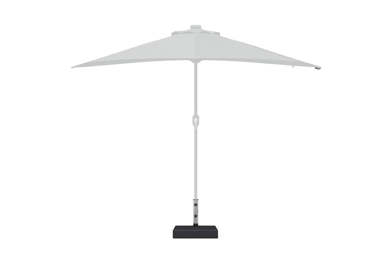 Vidaxl 45067 Parasol Base Granite 25 Kg Rectangular Black-4