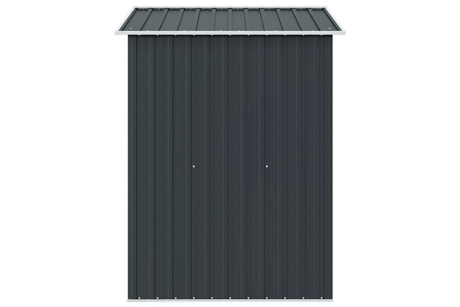 vidaXL 47028 Garden Storage Shed Anthracite Steel 204x132x186cm-6