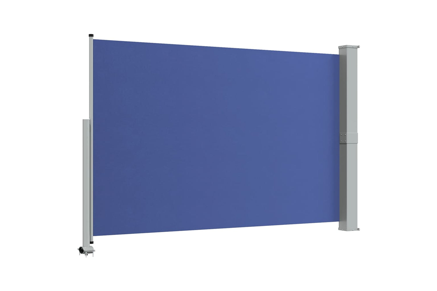 vidaXL Patio Retractable Side Awning 160x300cm Blue-6