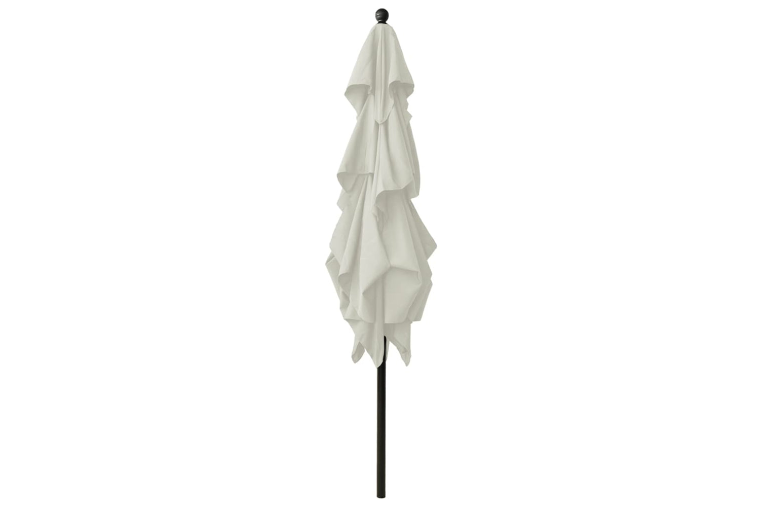 Vidaxl 313836 3-tier Parasol With Aluminium Pole Sand 2.5x2.5 M-3