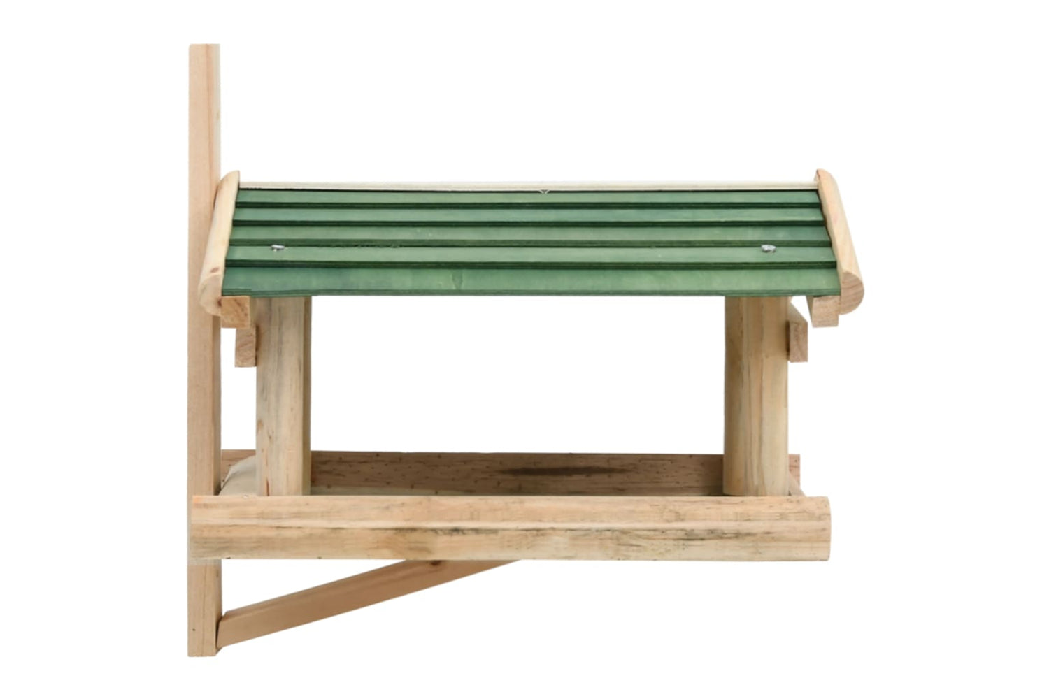 vidaXL 314818 Bird Feeder Solid Wood 35x29.5x21cm-2