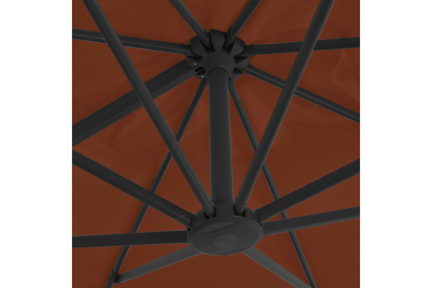 vidaXL 312317 Cantilever Umbrella With Aluminium Pole Terracotta 400x300cm-6