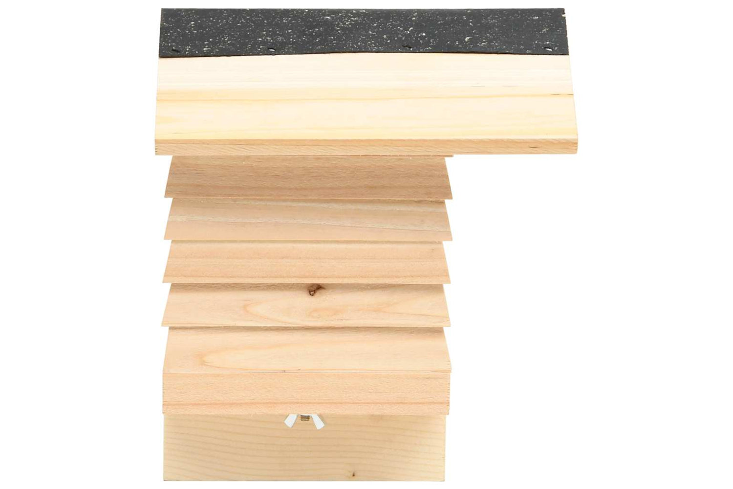 vidaXL 314814 Bee Hotel Solid Firwood 22x20x20cm-3