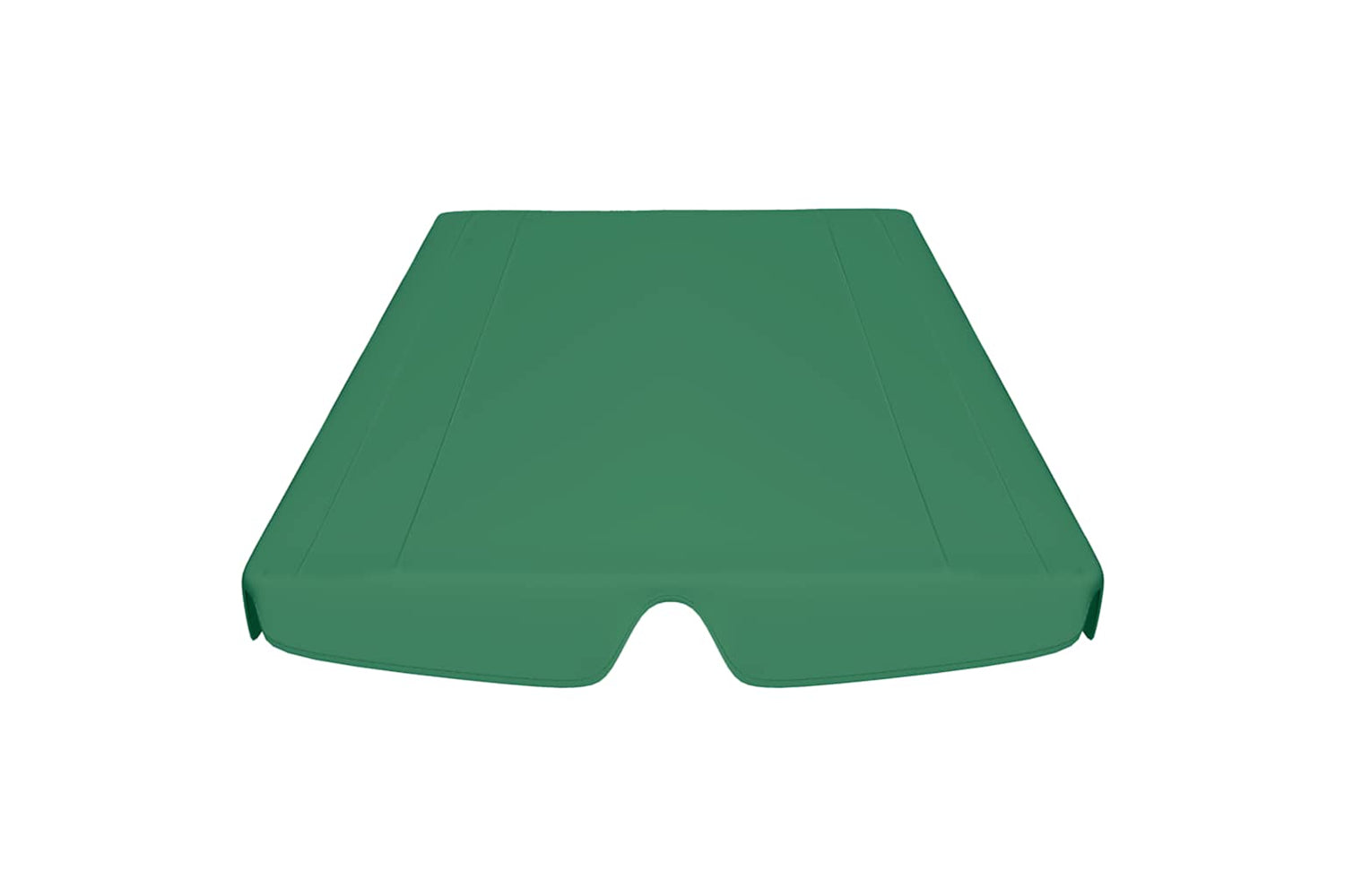 Vidaxl Replacement Canopy For Garden Swing Green 150/130x105/70 Cm-3