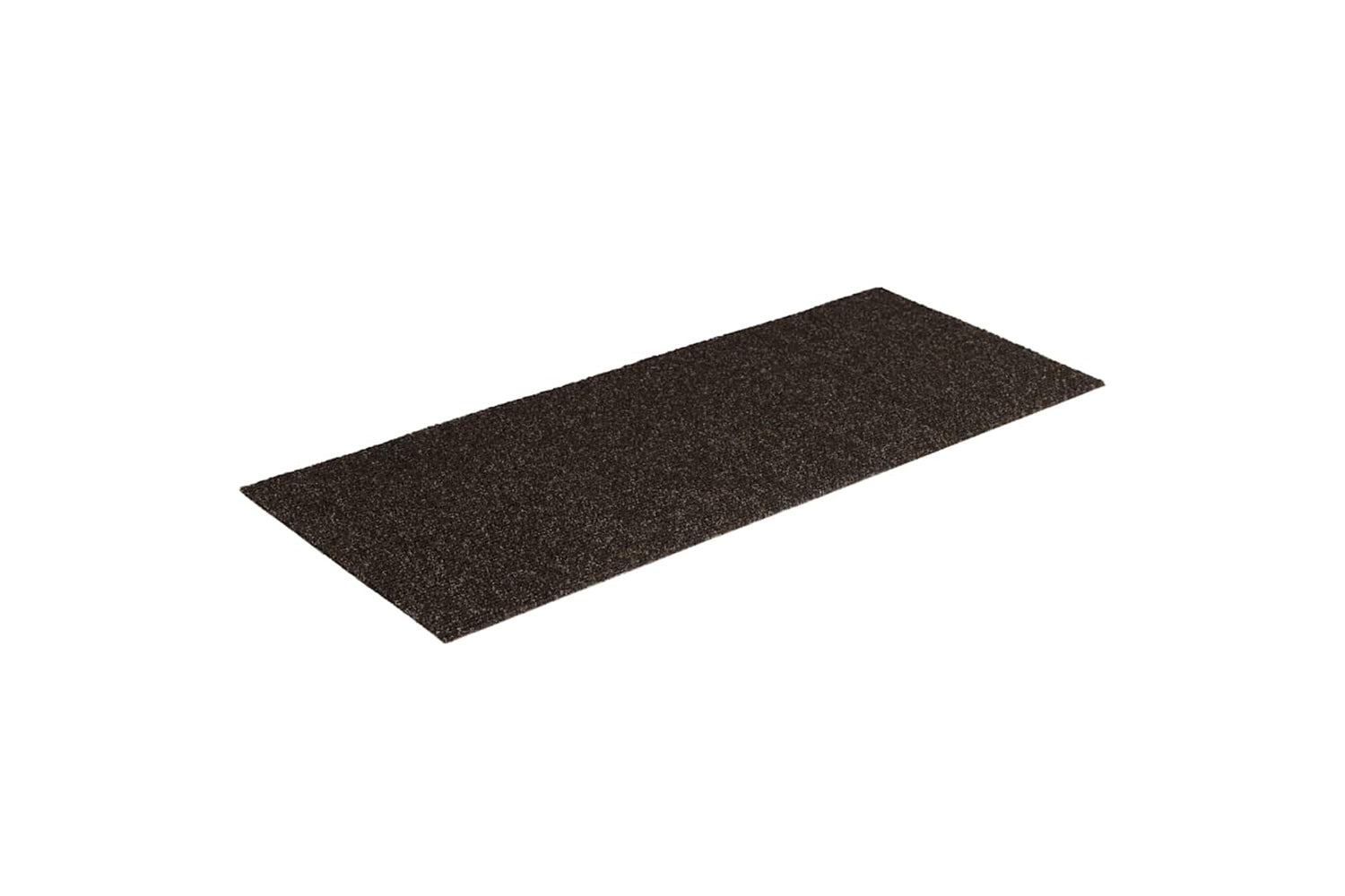 vidaXL 326919 Self-adhesive Stair Mats Rectangular 15 Pcs 60x25cm Dark Brown-2