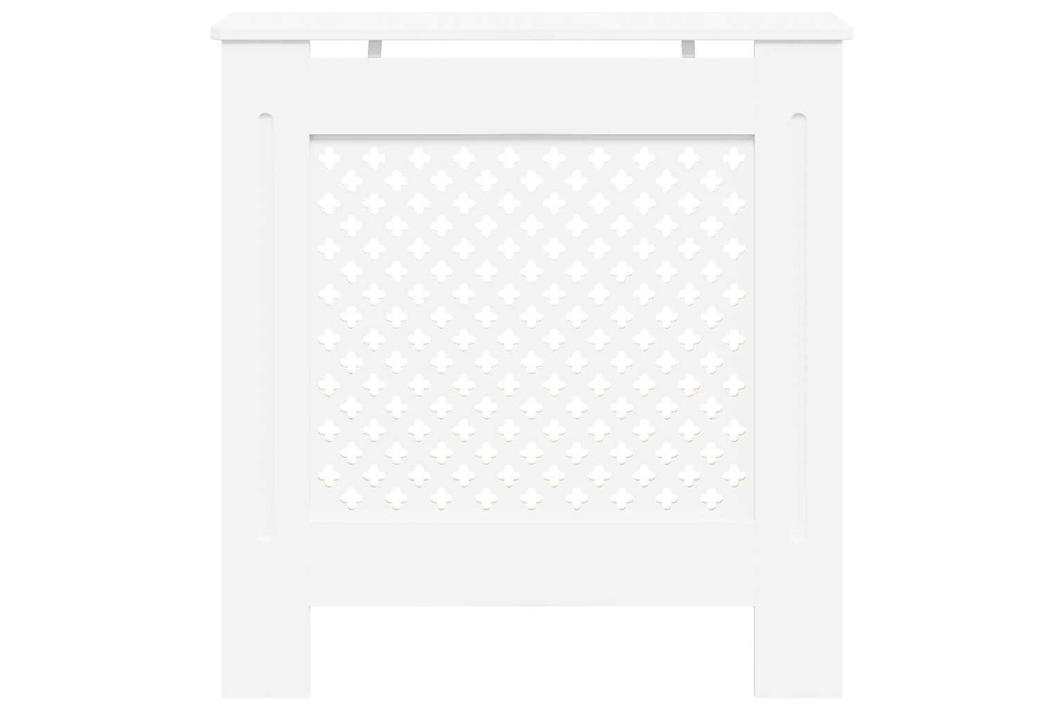 vidaXL Mdf Radiator Cover White 78cm-3