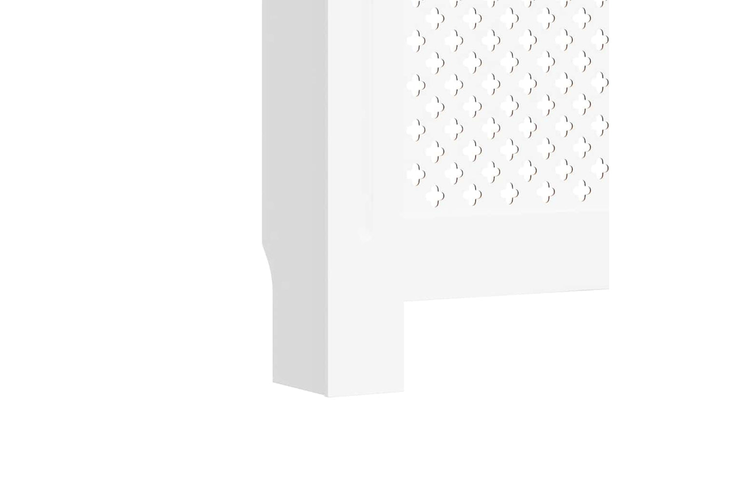 vidaXL Mdf Radiator Cover White 78cm-7