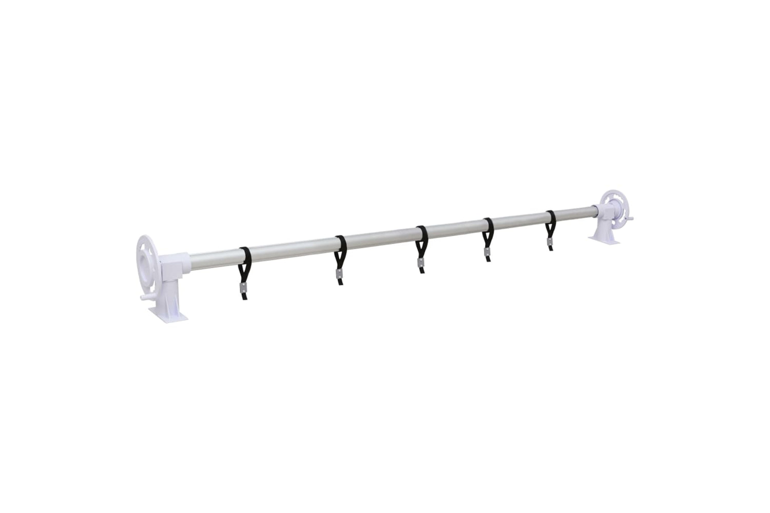 Vidaxl 313996 Pool Cover Roller With Plastic Base-3