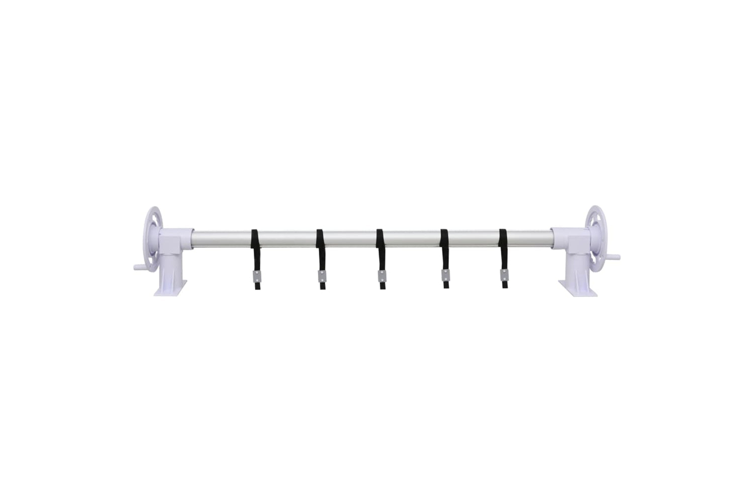 Vidaxl 313996 Pool Cover Roller With Plastic Base-2