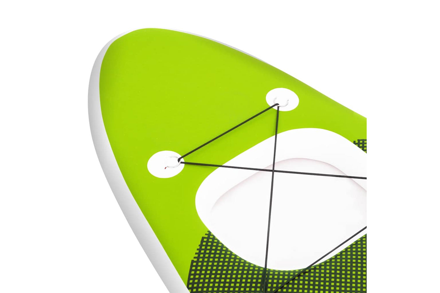 Vidaxl Inflatable Stand Up Paddle Board Set Green 300x76x10 Cm-7