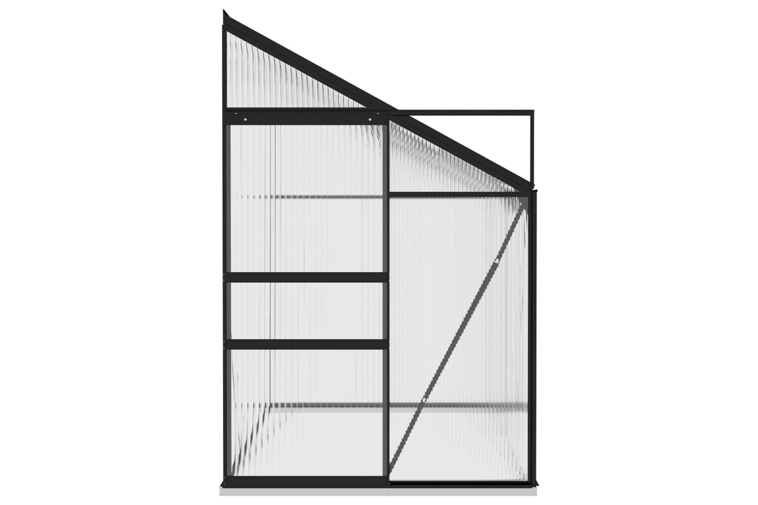 vidaXL 312051 Greenhouse Anthracite Aluminium 5.24 MÃƒÂ¢Ã‚Â³-3