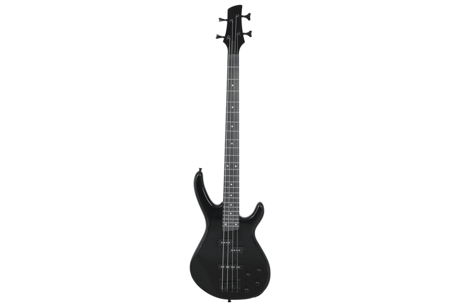 vidaXL 70181 Electric Bass Guitar For Beginner With Bag Black 4/4 46"-3