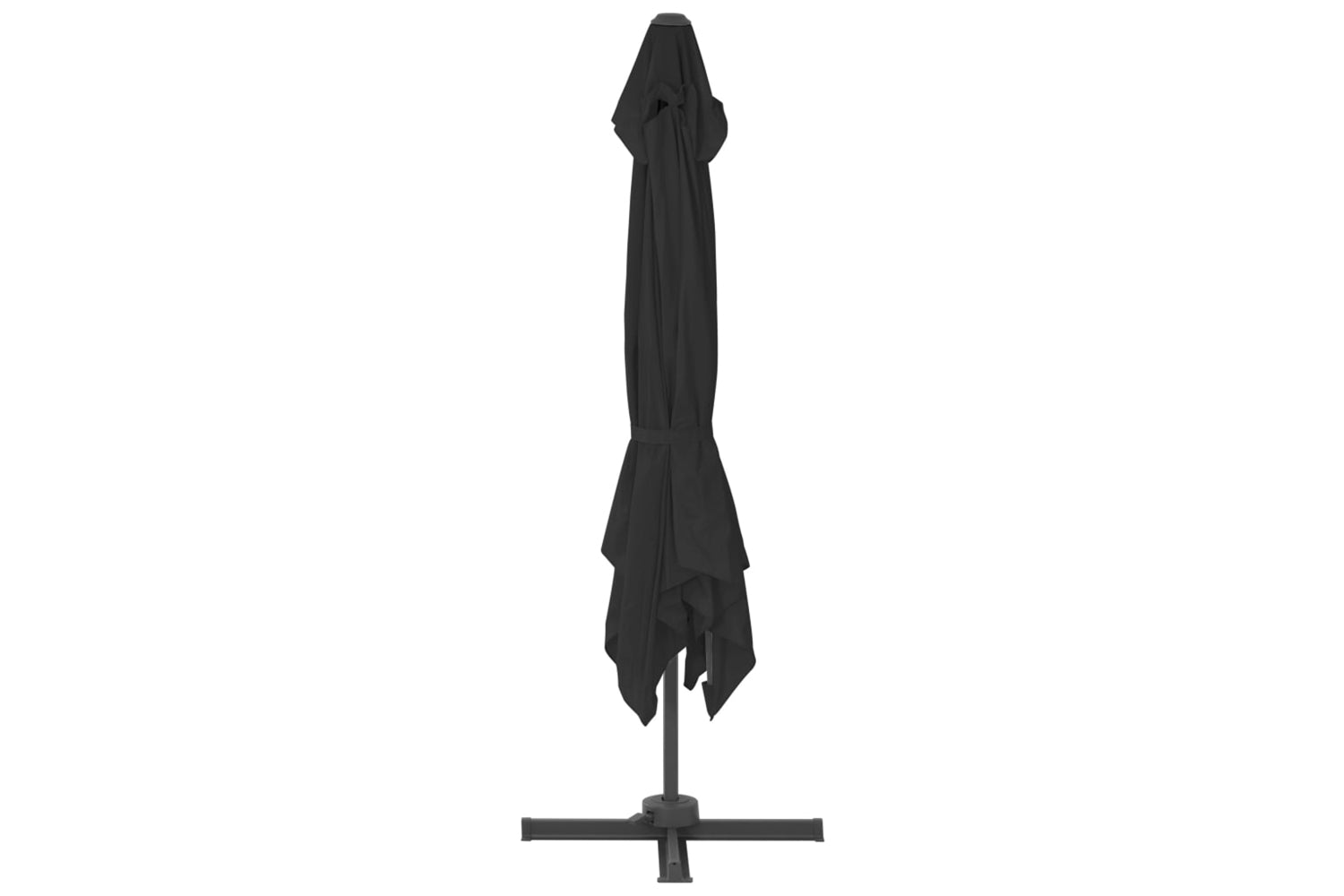 vidaXL 44636 Cantilever Umbrella With Aluminium Pole 300x300cm Anthracite-5