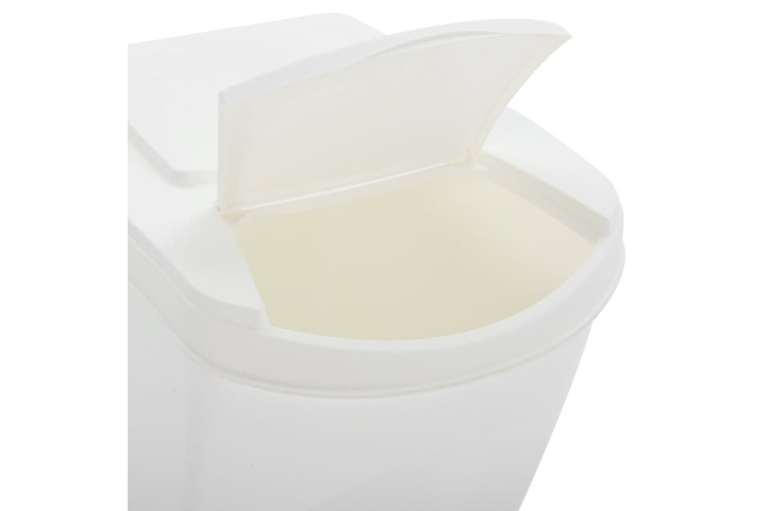 Vidaxl 152201 Stackable Garbage Bin Boxes 4 Pcs White 100 L Polypropylene-8