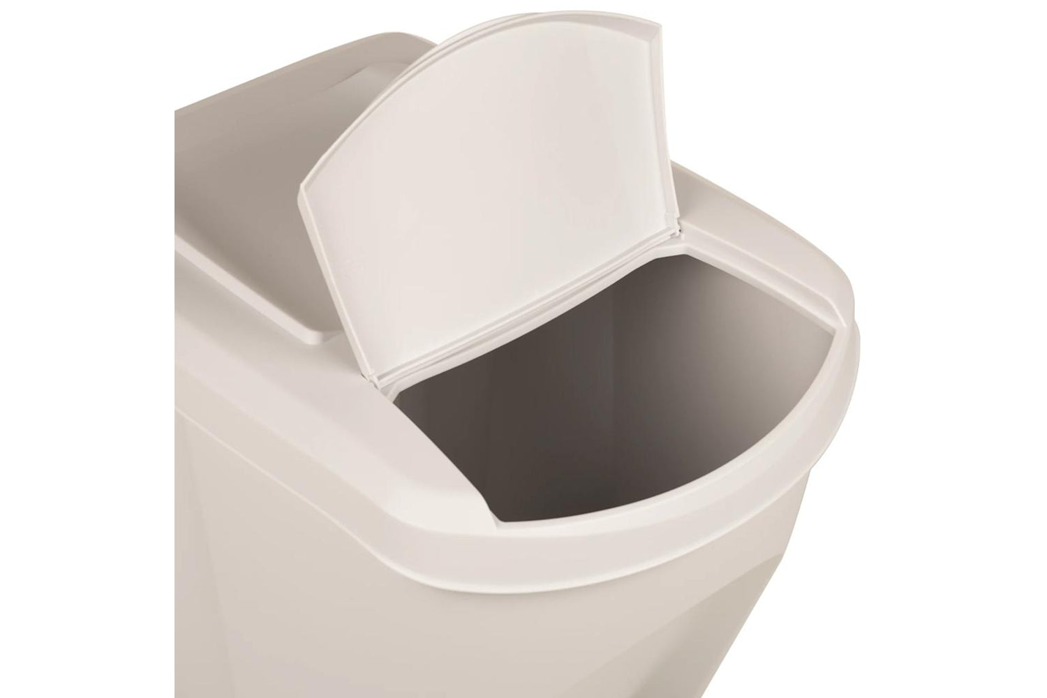 Vidaxl 152199 Stackable Garbage Bin Boxes 3 Pcs White 75 L Polypropylene-6