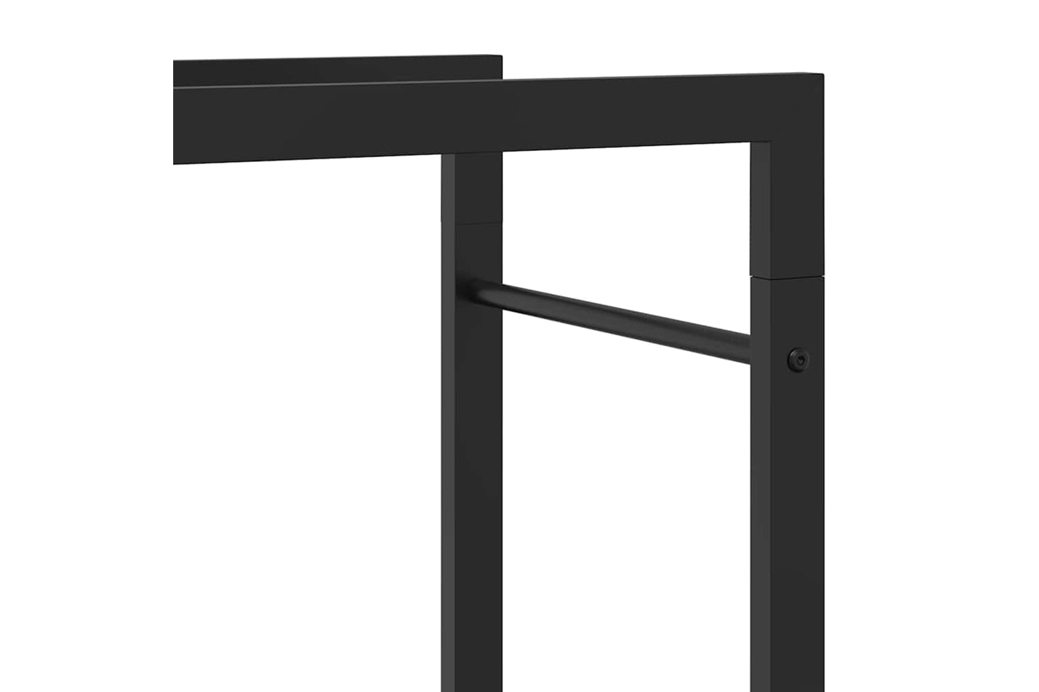 vidaXL 350305 Firewood Rack Matt Black 50x28x94cm Steel-8