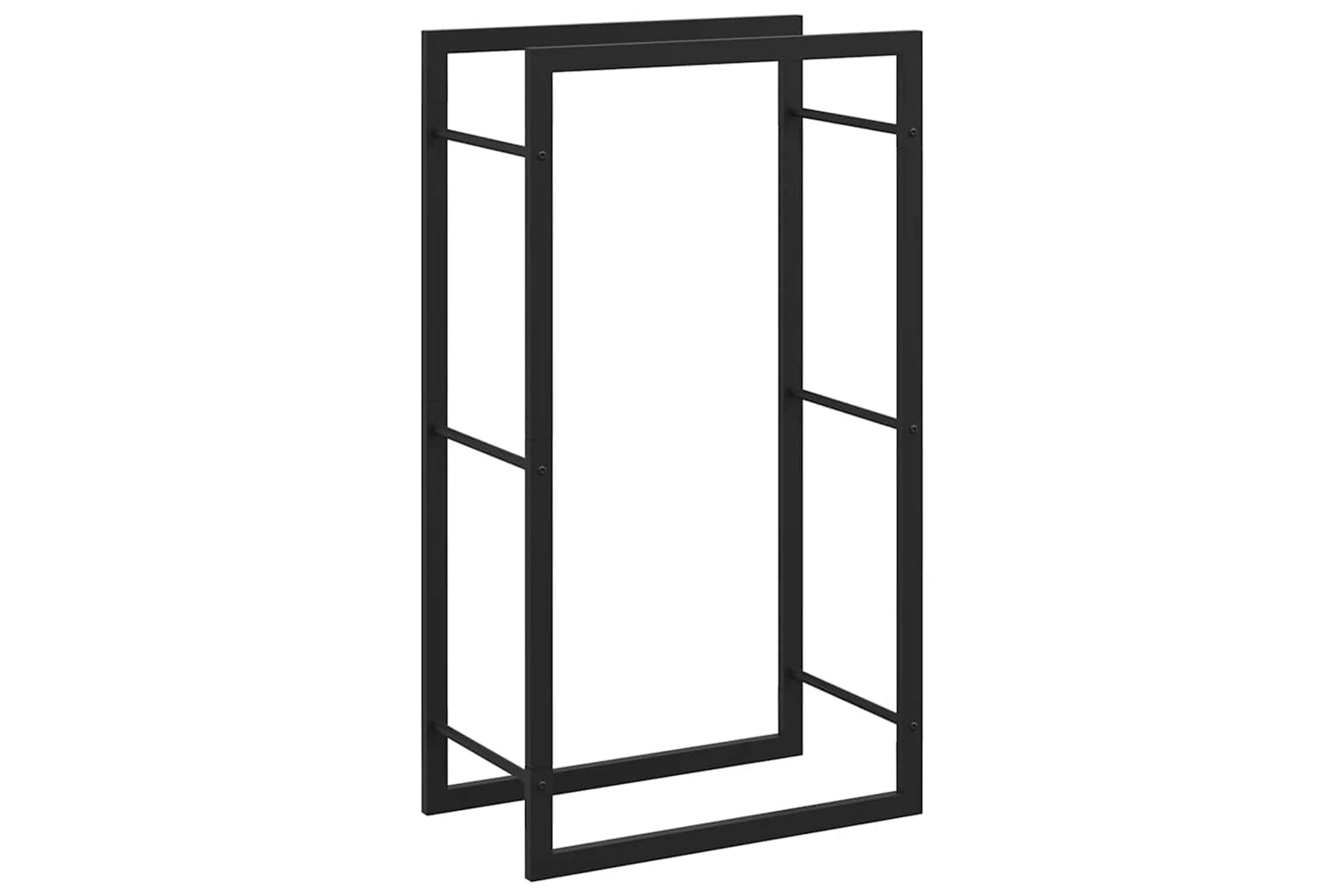 vidaXL 350305 Firewood Rack Matt Black 50x28x94cm Steel-6