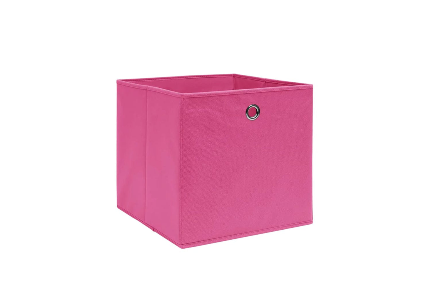 vidaXL 325203 Storage Boxes 4 Pcs Non-woven Fabric 28x28x28cm Pink-2