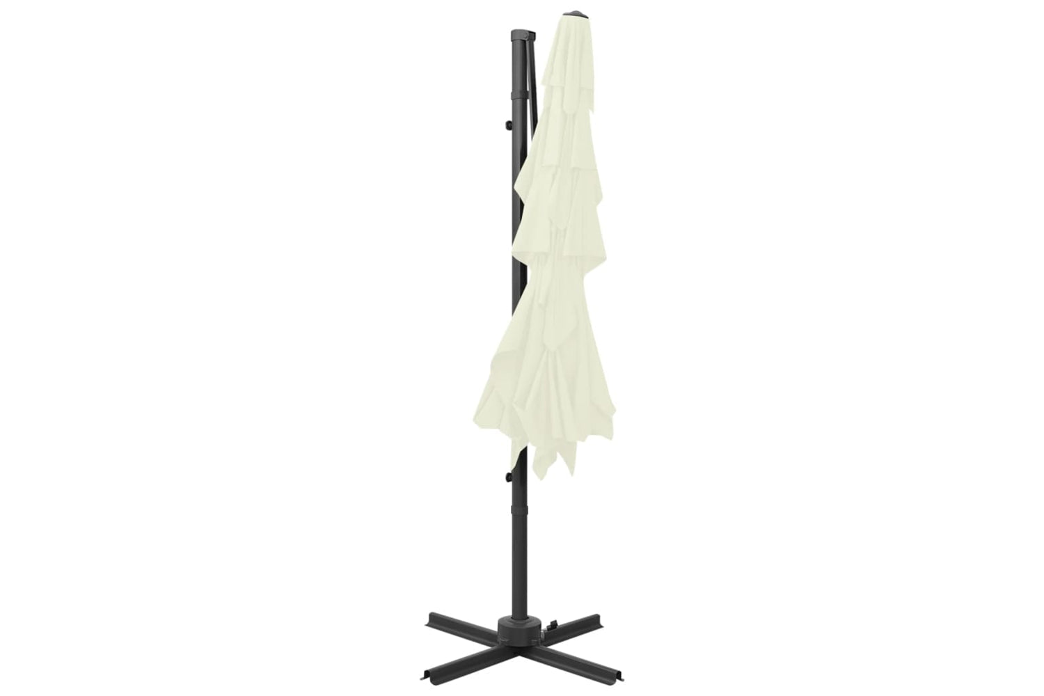 vidaXL 313820 4-tier Parasol With Aluminium Pole Sand 250x250cm-3