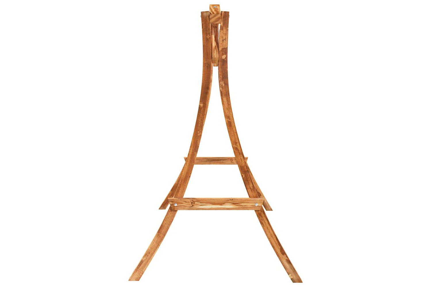 Vidaxl 313934 Swing Frame Solid Bent Wood With Teak Finish-3