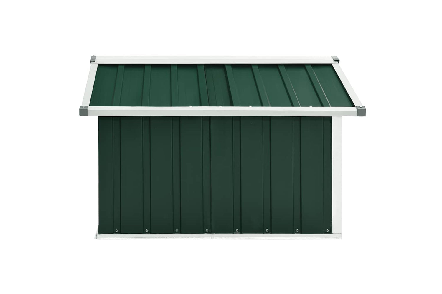 vidaXL 150907 Garden Robot Lawnmower Shed 92x97x63cm Galvanised Steel Green-3