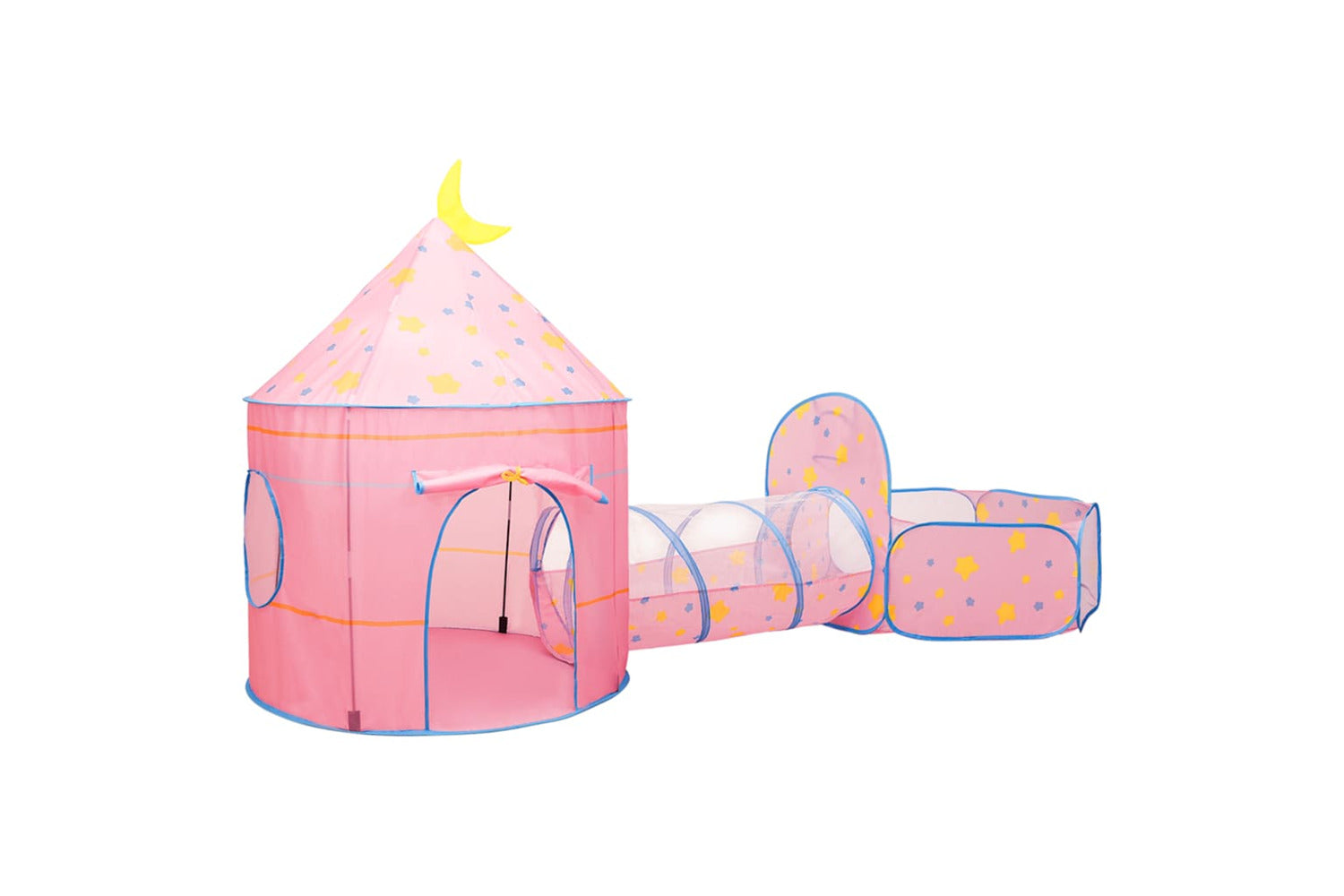 Vidaxl Children Play Tent Pink 301x120x128 Cm-3