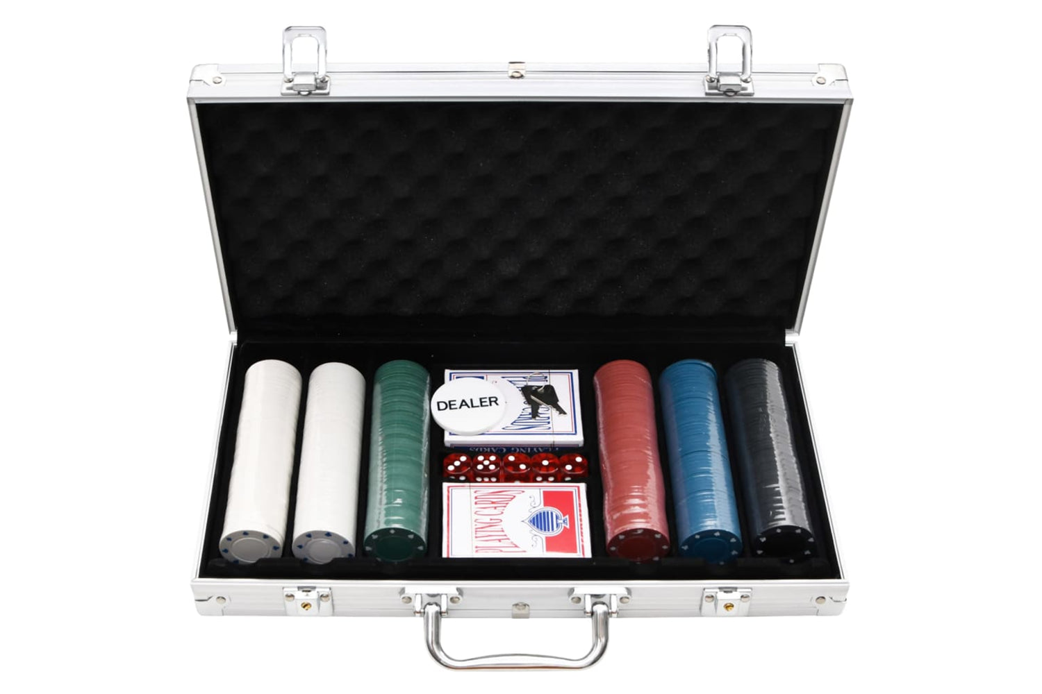 vidaXL 80415 Poker Chip Set 300 Pcs 4 G-3