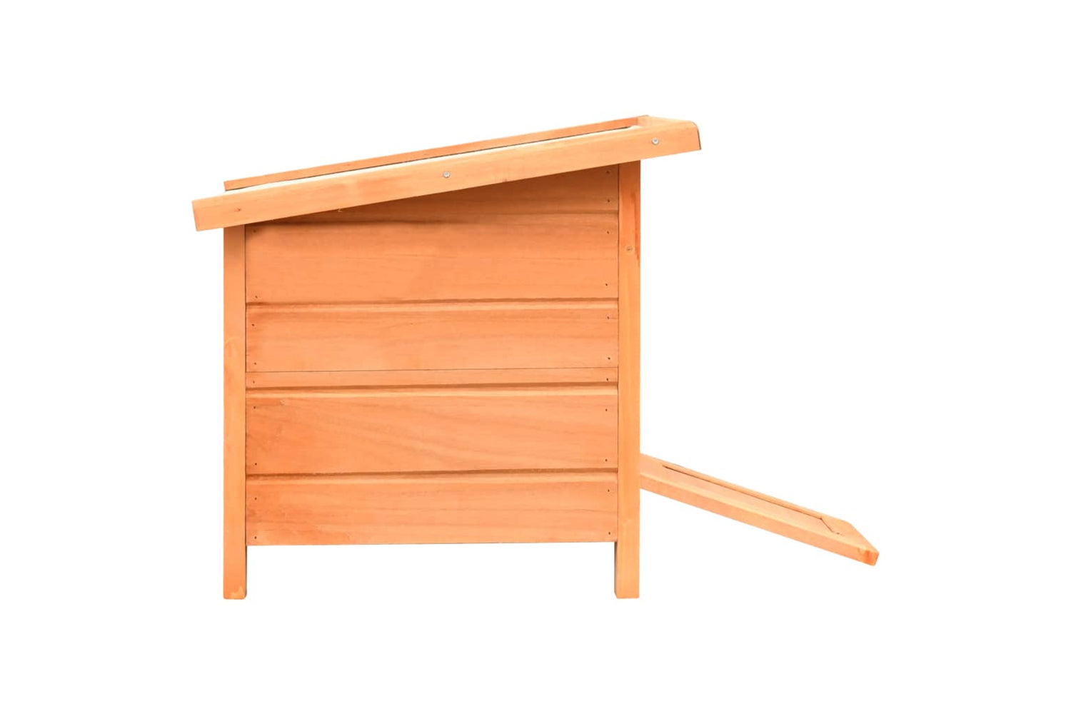 vidaXL 170640 Cat House Solid Pine & Fir Wood 50x46x43.5cm-8