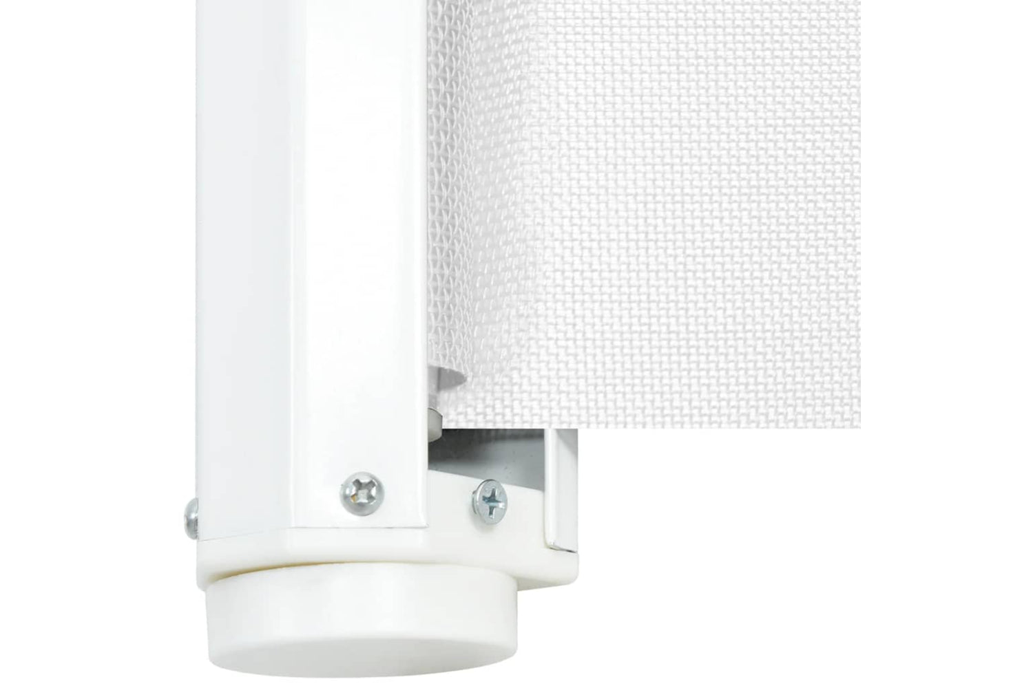 vidaXL 4004130 Retractable Pet Gate White 117.5x125cm-6