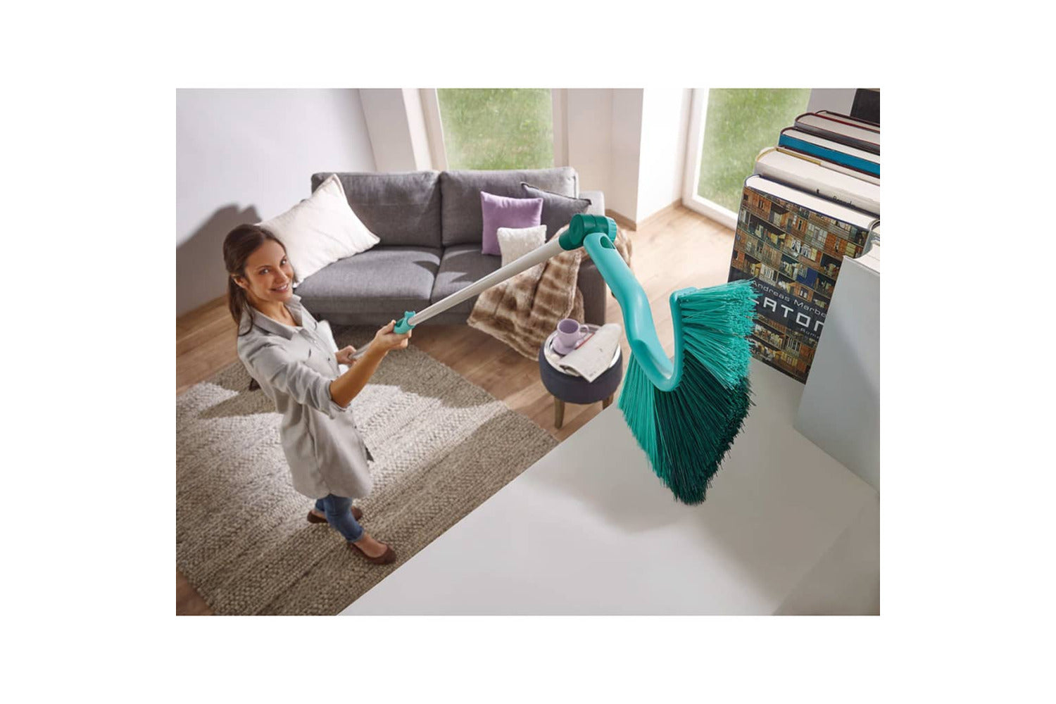 Leifheit 415711 Dusting Brush/cobweb Broom Dusty 2.3 M 41510-4