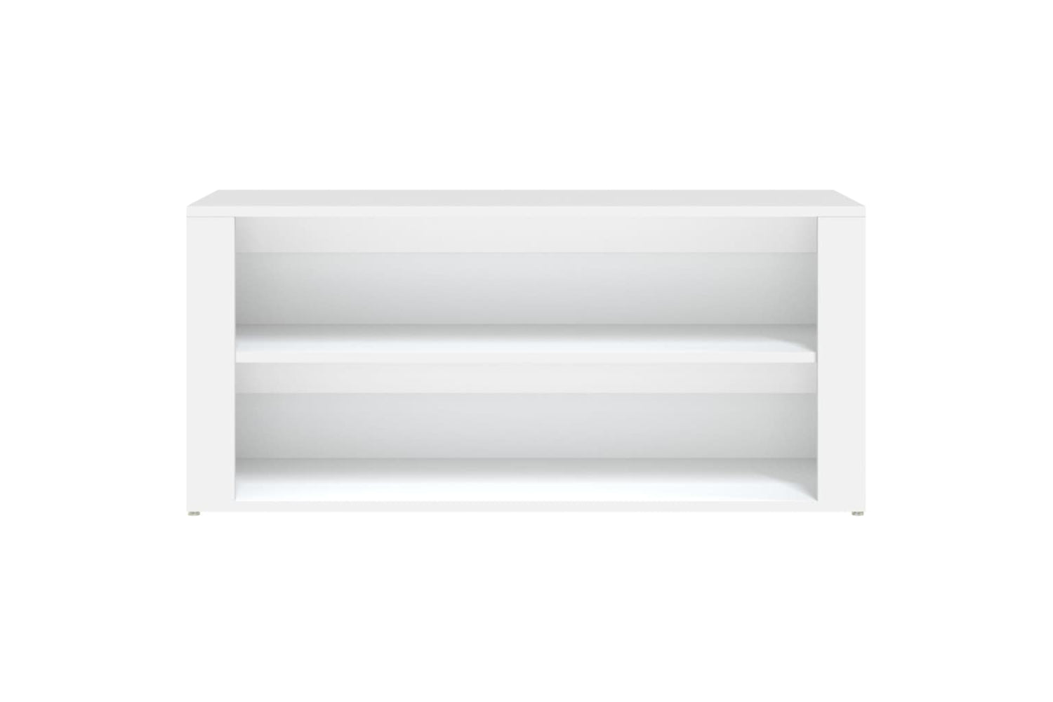 vidaXL 816904 Shoe Rack White 100x35x45cm Engineered Wood-4
